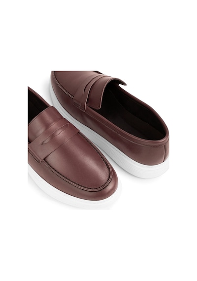Trim Hakiki Deri Erkek Günlük Ayakkabı Loafer Ayakkabı, Hafif Ayakkabı, Yazlık Ayakkabı