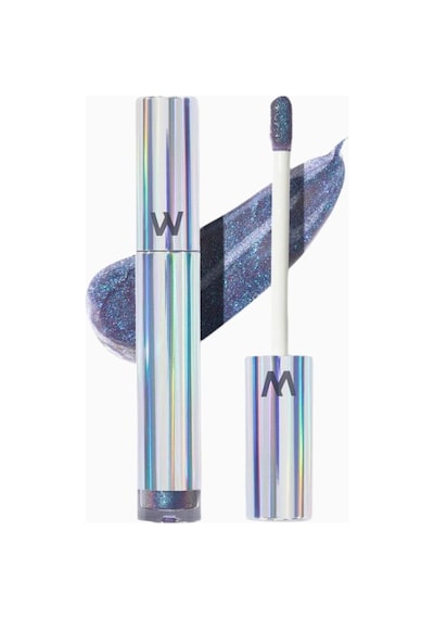 Wonderskin Wonder Blading Top Gloss Simli Lüks Dudak Parlatıcı Dudak Parlatıcıları Glitter Blue