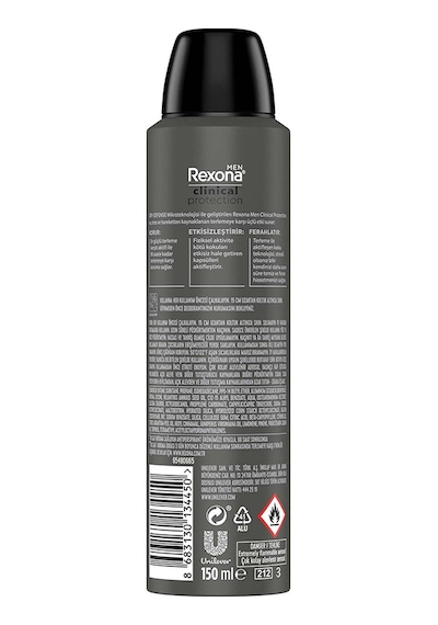 Rexona Men Clinical Protection Invisible Sprey Deodorant 150 Ml