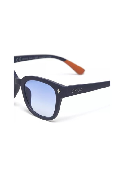 Okkia Giovanni Midnight Unisex Güneş Gözlüğü Mavi Gradyan