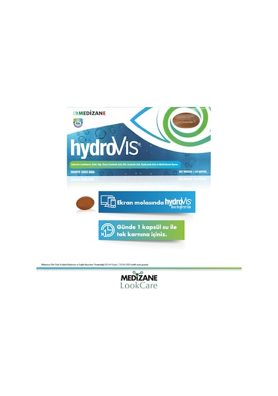 Medizane Göz Hydrovis Gıda Takviyesi 30 Kapsül