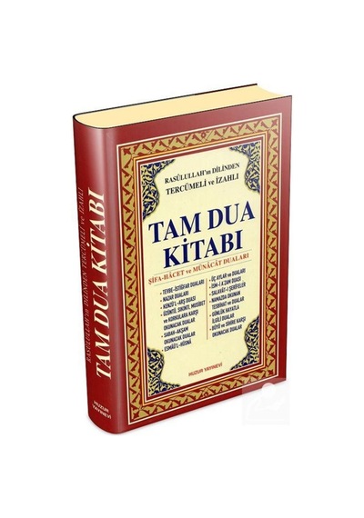 Tam Dua Kitabı Ciltli (Kod 018) (şamua) / Abdullah Karakuş 9789944301428