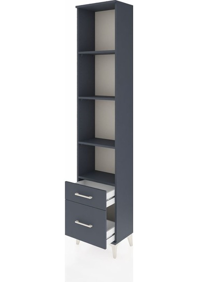 Arges Dolap 4 Raflı 2 Çekmeceli 44x30x221 Antrasit-antrasit Antrasit Arges Dolap 4 Raflı 2 Çekmeceli 44x30x221 Antrasit-antrasit Antrasit