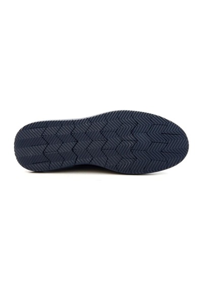 Greyder 64696 Erkek Hakiki Deri Baskılı Lastikli Comfort Casual Ayakkabı Lacivert