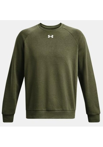 Under Armour Ua Rival Fleece Crew Erkek Sweatshirt-27197-yeşil