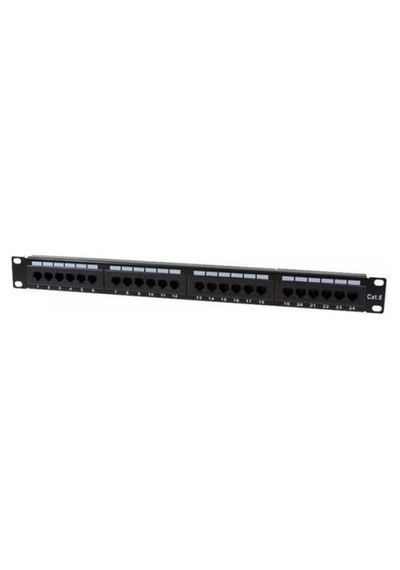 Leopp-uc6-2524 Cat6 24 Port Utp Dolu Patch Panel