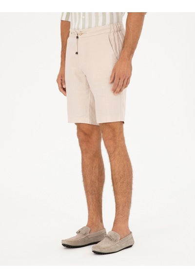 Pierre Cardin Erkek Bej Şort / Bermuda 50285713-vr011 Bej