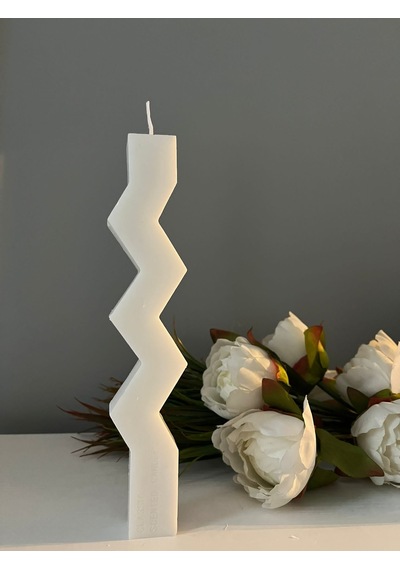 Sütun Zigzag Blok Mum