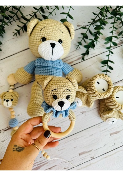Amigurumi Big Bear Ayicik 4'lü Set