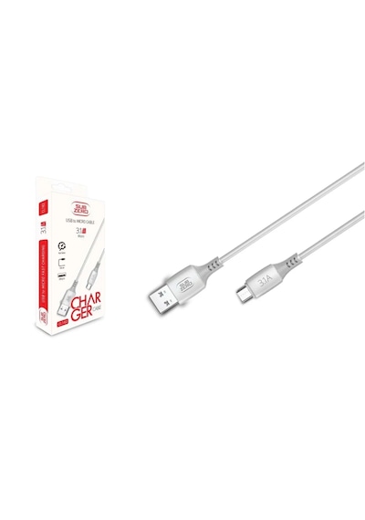 Subzero Cl182 Samsung Micro Usb 1 Mt. 3.1a Hızlı Şarj Kablo Şarj Kablosu