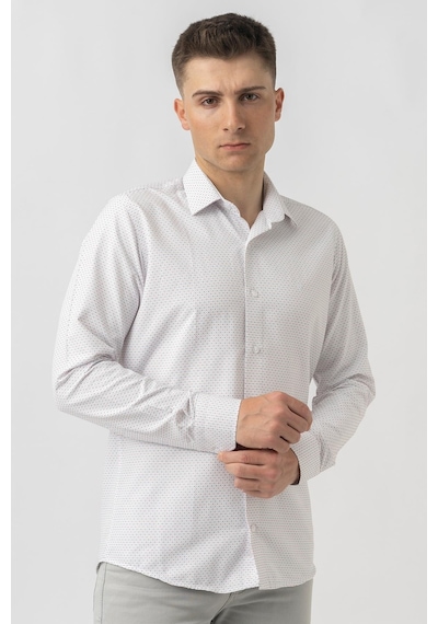 White Stone Affoltern Am Albis G16252 Regular Fit Armürlü Pamuklu Gömlek Laci-laci Lacivert White Stone Affoltern Am Albis G16252 Regular Fit Armürlü Pamuklu Gömlek Laci-laci Lacivert