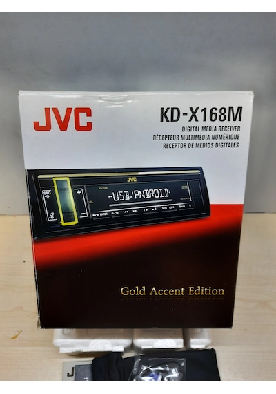 Jvc Kd-x168m-usb-mp3-aux-3 Anfi Çıkışlı-renk Değiştiren Tuşlar-profesyonel Oto Teyp
