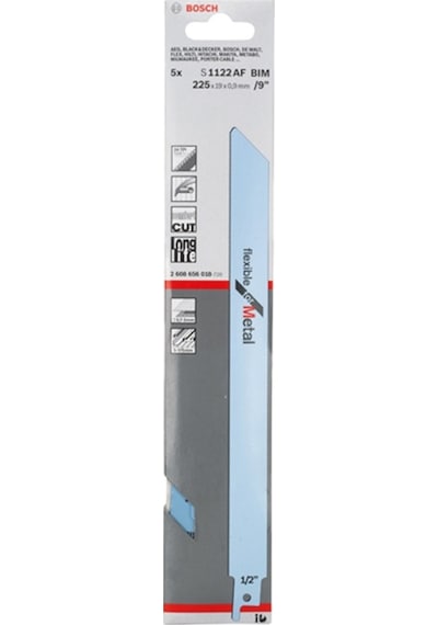 Bosch S 1122 AF Flexible For Metal 5'Li Panter Testere Bıçağı - 2608656018