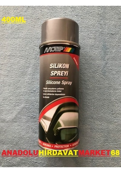 Motip Silikon Sprey Parlatıcı Koruyucu Gıcırtı Keser 400 ML