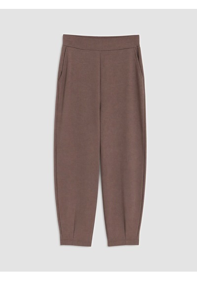 LC Waikiki Lc Waıkıkı Kahverengi Soft Touch Kadın Jogger Eşofman Altı