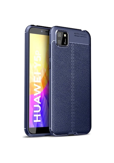 Huawei Y5P Kilif Niss Tam Korumali Lüx Deri Kapak Silikon 442389668