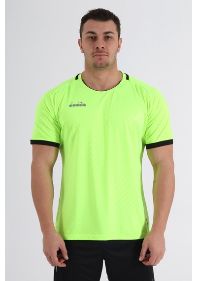 Diadora Elite Antrenman T-Shirt Fosfor Yeşil