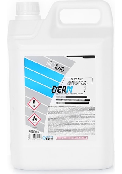 Biorad Derm El ve Cilt Dezenfektan 5 L