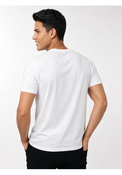 LOFT Regular Fit Erkek Tshirt K.kol Lf2042728 Q1.v1 Beyaz