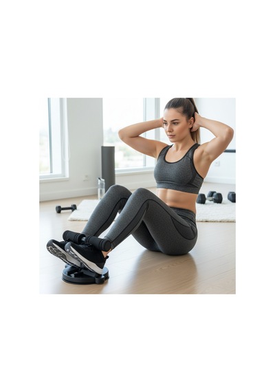 Vantuzlu Mekik Çekme Spor Aleti Karın Kası Egzersiz Aleti Evde Spor Aleti