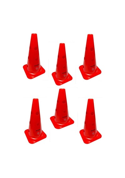Avessa Hn-38-1 Delikli Antrenman Hunisi 38 Cm Kırmızı 6lı Kırmızı