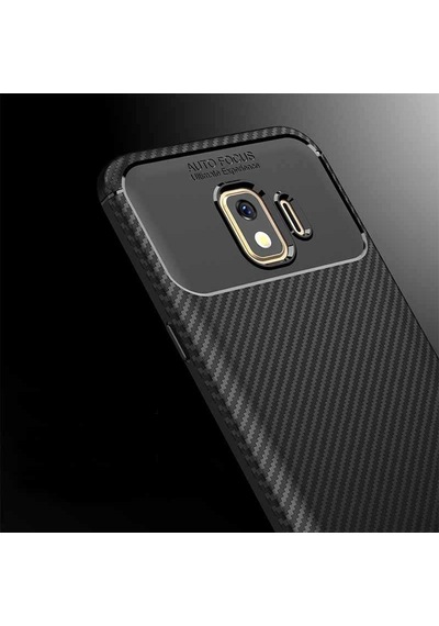 Samsung Uyumlu Galaxy J2 Core Kılıf Zore Negro Silikon Kapak Kahverengi