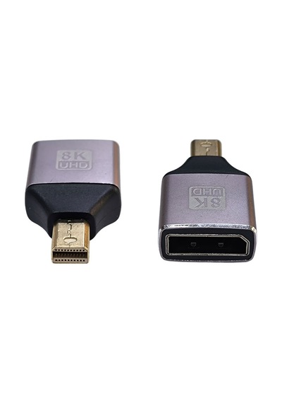 8k Mini Displayport Erkek To Display Port Dişi Çevirici Çift Yönlü Kullanılır