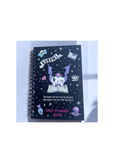 Bak Gel Al Fal Bakan Kuromi Günlük Planlayıcı Siyah Kapak Defter - Şık Ve Eğlenceli Organizasyon Siyah Kapak Sp - Bgakuromi003 Bak Gel Al Fal Bakan Kuromi Günlük Planlayıcı Siyah Kapak Defter - Şık Ve Eğlenceli Organizasyon Siyah Kapak Sp - Bgakuromi003