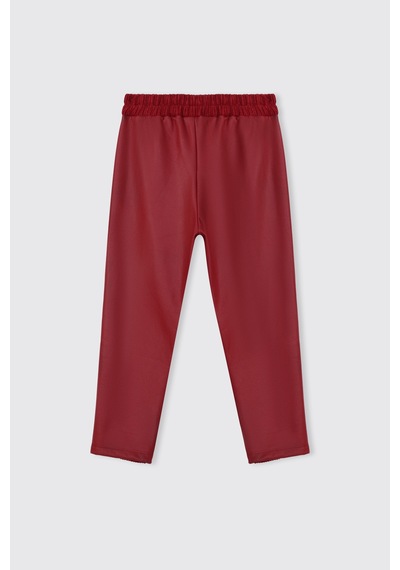 Panço Kız Çocuk Kırmızı Pantolon 2521gk04028