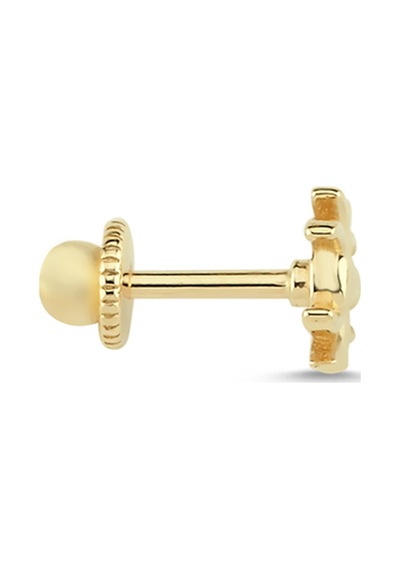 Altınsepeti Altın Örümcek Helix Piercing As122pc Sarı