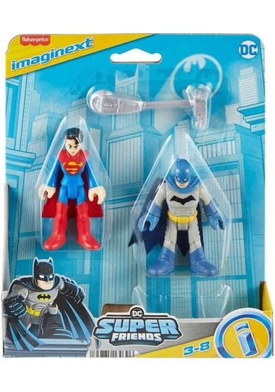 Imaginext Dc Super Friends Figürler Batman Supergırl Hml09