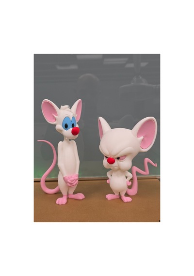 Pinky Ve Brain İkili Figür 10-15cm
