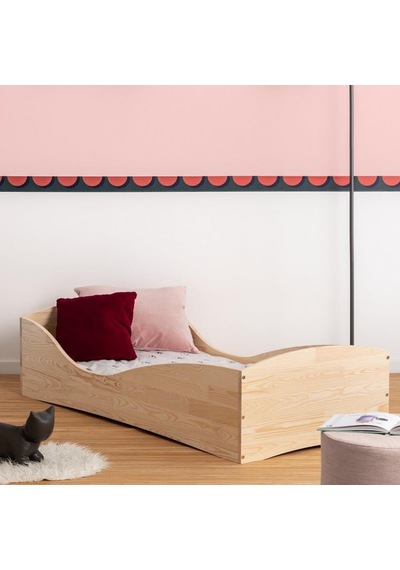 Markaawm Markaawm Petek Montessori Beşik Çocuk Odası Ahşap Yatak Akçaağaç