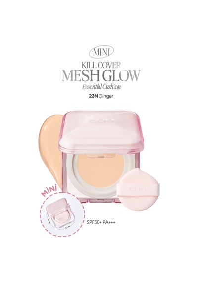 Nemli Bitiş Sunan Clıo Kill Cover Mesh Glow Essential Cushion Mini 23n Ginger Spf50+ Pa++++