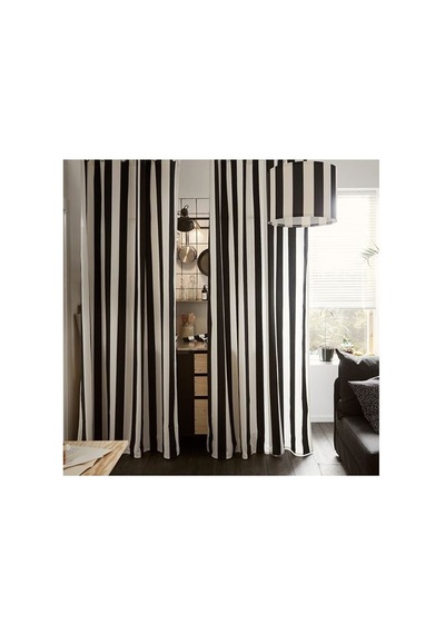 Ikea Rıngsta Abajur Başlığı, Siyah-beyaz, 42 Cm