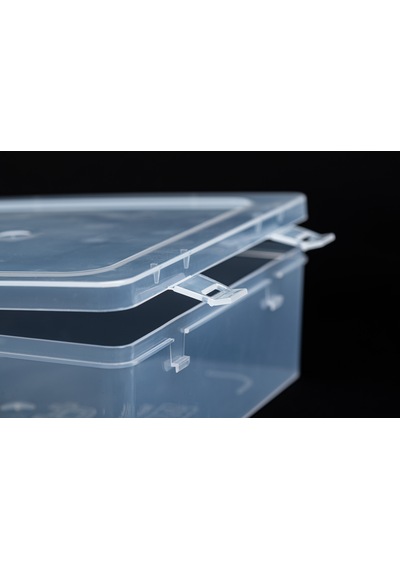P-serisi Pb-1 Plastik Büyük Kutu 22.5x20.5x7.5 Cm Şeffaf Beyaz