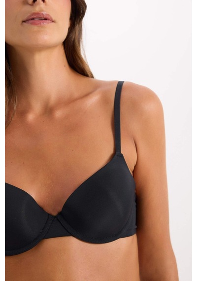 DeFacto Micro Comfort Pedli Tişört Bra-Fall in Love T8471AZ25SPBK81 DeFacto Micro Comfort Pedli Tişört Bra-Fall in Love T8471AZ25SPBK81