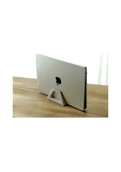 Dikey Macbook Standı Masaüstü Tutucu Yer Tasarruflu Organizer