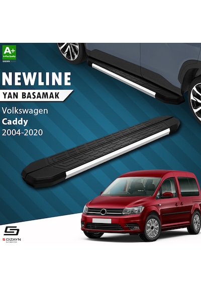 S-dizayn Vw Caddy 3 Newline Krom Yan Basamak 193 Cm 2004-2020