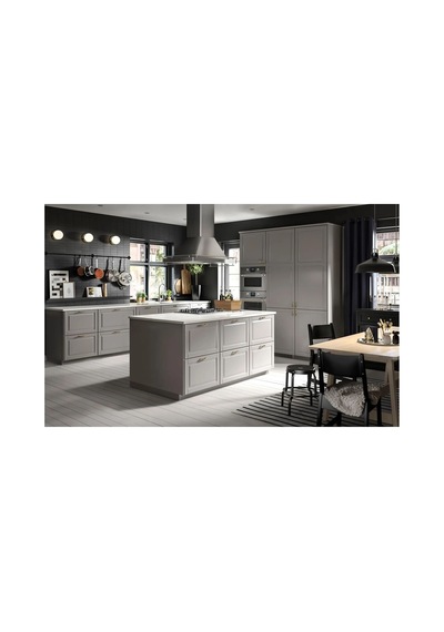 Ikea Bodbyn 2'li Mobilya Ayağı 8 X 8 X 8 Cm Gri