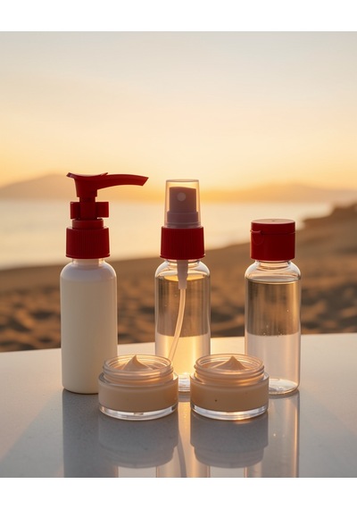 30 Ml 5'li Seyahat Banyo Şişe Seti Sızdırmaz
