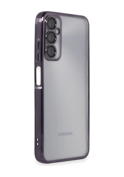 Samsung Galaxy A05s Kılıf Razer Lensli Silikon - Mor