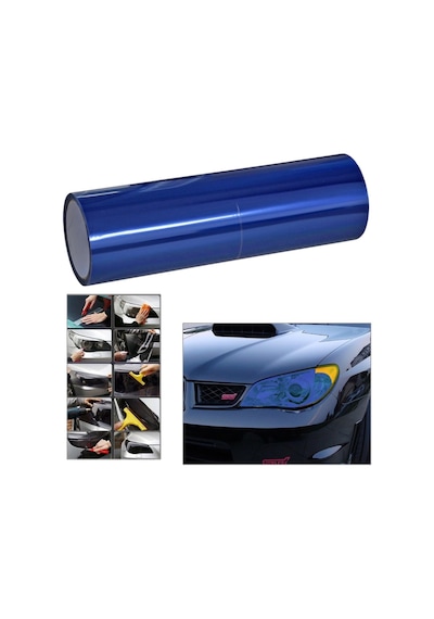 Carub 30 Cm X 10 Mt Açık Mavi Far Stop Filmi Br1190444