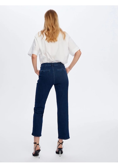 Faik Sönmez Pensli Slim Fit Kadın Jean Pantolon Uw26jpn005 İndigo