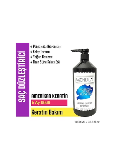 Amerikan Jel Keratin 1000 Ml