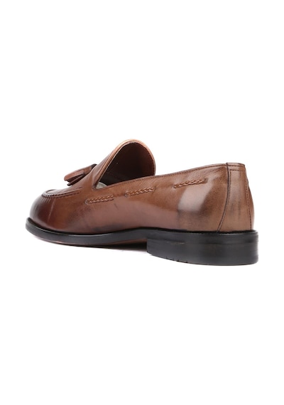 Shoetyle - Kahverengi Deri Erkek Klasik Ayakkabı 250-2350-802-kahverengi