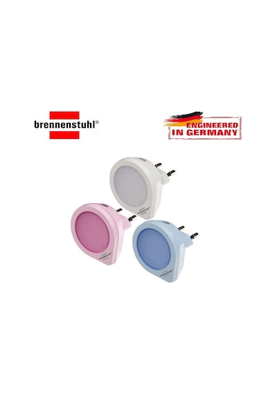 Brennenstuhl Karanlık Sensörlü 3 Renk 1 Led 1,5 Lm Gece Lambası - 1173180 Çok Renkli