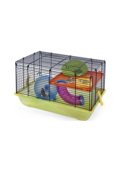 Imac Cricetti 9 Hamster Kafesi Lacivert Mavi 45x31x29cm 06458 Renkli
