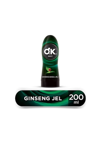 Okey Ginseng Masaj Jeli 200 ML