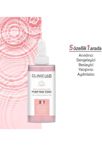Kuru Ve Hassas Cilt Arındırıcı Tonik 200 Ml 60717329